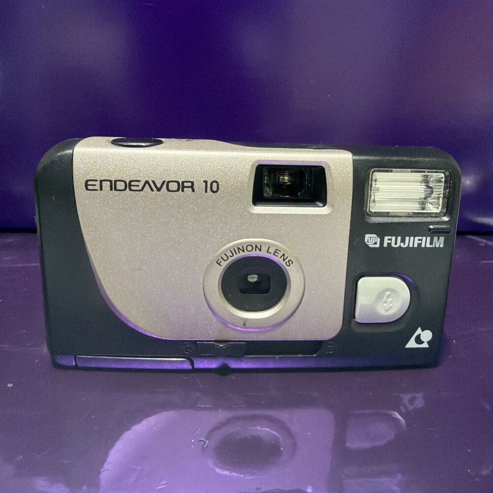 Vintage Untested Fuji Film Endeavor 10 Camera Fuji on Lens